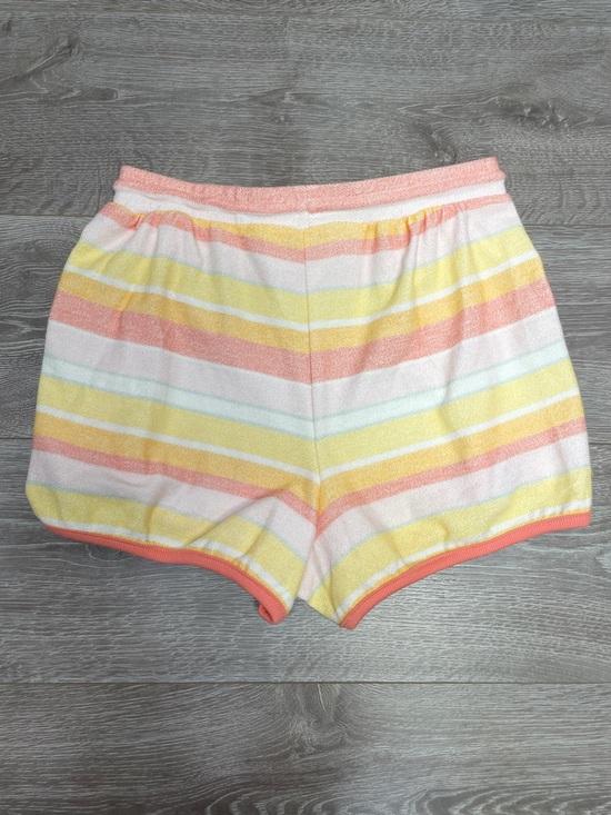 Haute Hippe French Terry Striped Long Sleeve Cropped Top Shorts Lounge Set M - Picture 15 of 15